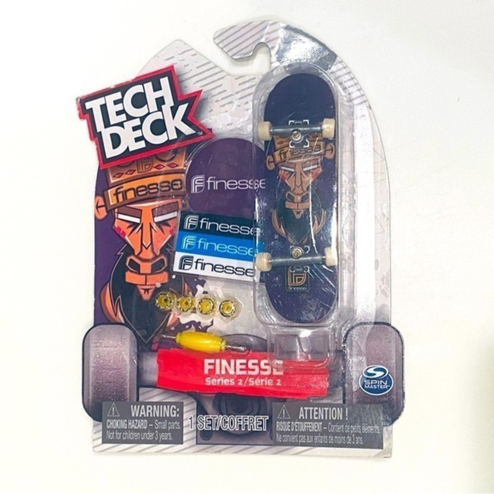 NEW TECH DECK FINESSE Series 2 Skateboard Skate Deck Toy Collectible Kids